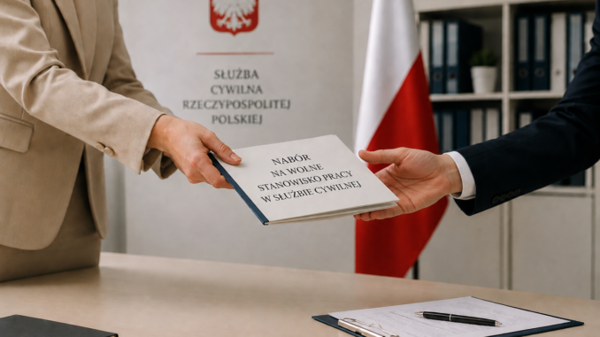 Informacja o naborze na wolne stanowisko pracy – referent prawny / referentka prawna do spraw prawnych i kontroli wewnętrznej w Wydziale Prawno-Organizacyjnym.